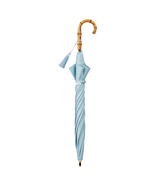 UVO（ウーボ）の「★完全遮光100% 最強の日傘「UVO（ウーボ）」8本骨 長傘 無地タッセル Wpc.（長傘・レディース・オフホワイト/ブルーグレー/ベージュ/ピンク/ラベンダー/ブラック/サックスブルー/グレー・FREE）」の17枚目の写真