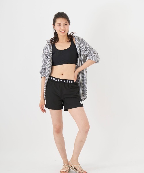 RUSTY(ラスティ)の「【RUSTY:ラスティー】レディースショートパンツ(その他パンツ・レディース・ブラック/ライトブルー/ピンク/パープル・LARGE/MEDIUM)」の7枚目の写真