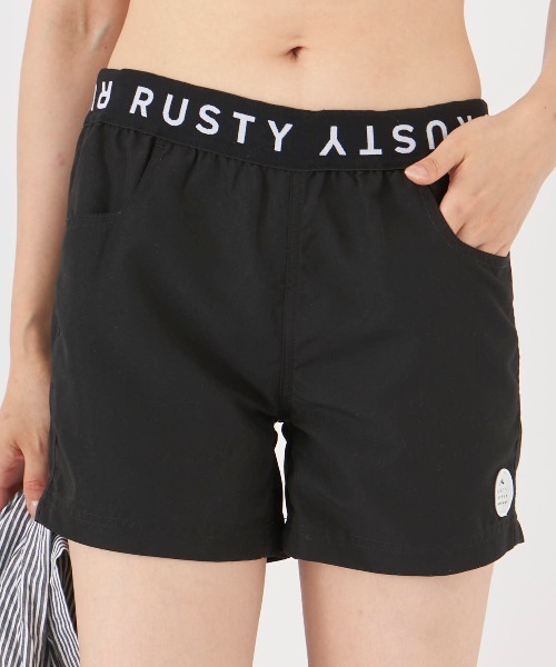 RUSTY(ラスティ)の「【RUSTY:ラスティー】レディースショートパンツ(その他パンツ・レディース・ブラック/ライトブルー/ピンク/パープル・LARGE/MEDIUM)」の9枚目の写真