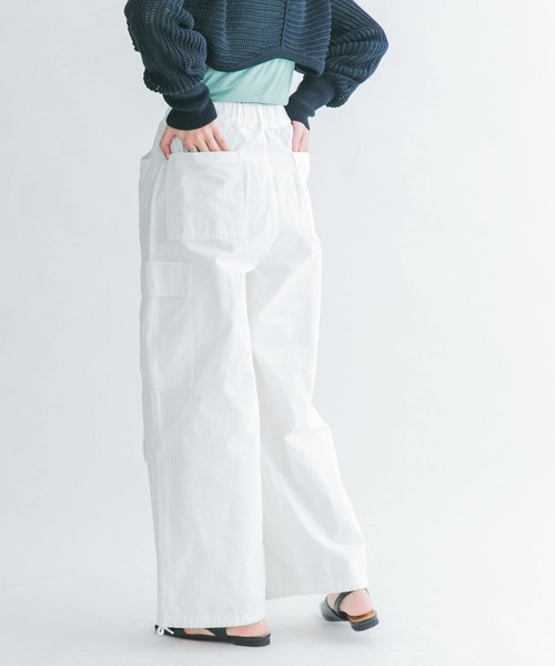 KBF（ケイビーエフ）の「ポケットディティールカーゴパンツ（その他パンツ・レディース・ネイビー/オフホワイト/カーキ・ONE）」の10枚目の写真