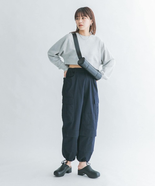 KBF（ケイビーエフ）の「ポケットディティールカーゴパンツ（その他パンツ・レディース・ネイビー/オフホワイト/カーキ・ONE）」の22枚目の写真