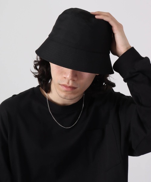 TESTIFY(テスティファイ)の「TESTIFY コットンツイル シンプルハット カジュアル / Cotton Twill Hat(ハット・レディース・ベージュ/ブラック/グレー・FREE)」の2枚目の写真