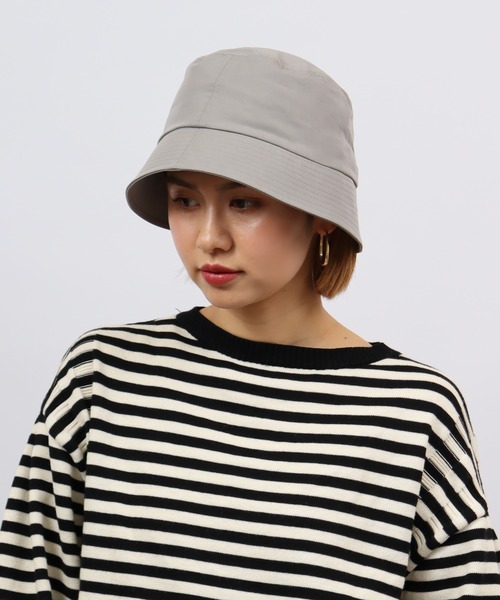 TESTIFY(テスティファイ)の「TESTIFY コットンツイル シンプルハット カジュアル / Cotton Twill Hat(ハット・レディース・ベージュ/ブラック/グレー・FREE)」の14枚目の写真