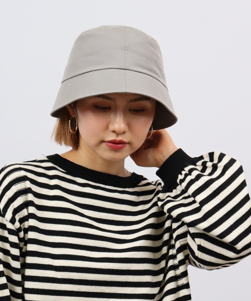TESTIFY(テスティファイ)の「TESTIFY コットンツイル シンプルハット カジュアル / Cotton Twill Hat(ハット・レディース・ベージュ/ブラック/グレー・FREE)」の15枚目の写真