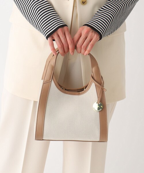 OPAQUE.CLIP（オペークドットクリップ）の「◆コンビミニトートバッグ【2WAY】（ショルダーバッグ・レディース・ブラック/ベージュ/ブラック系・00）」の14枚目の写真