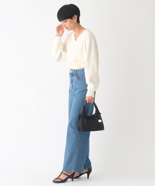 OPAQUE.CLIP（オペークドットクリップ）の「◆コンビミニトートバッグ【2WAY】（ショルダーバッグ・レディース・ブラック/ベージュ/ブラック系・00）」の21枚目の写真