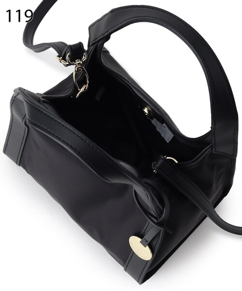 OPAQUE.CLIP（オペークドットクリップ）の「◆コンビミニトートバッグ【2WAY】（ショルダーバッグ・レディース・ブラック/ベージュ/ブラック系・00）」の11枚目の写真