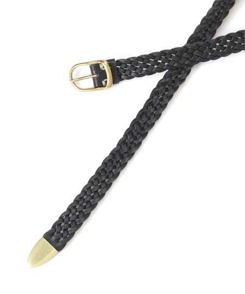 URU(ウル)の「URU/ウル/LEATHER BELT(ベルト・メンズ・ブラック/ネイビー・F)」の7枚目の写真