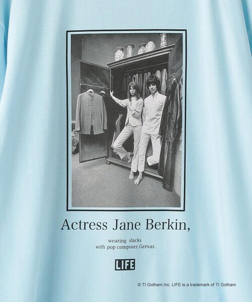 GOOD ROCK SPEED(グッドロックスピード)の「【別注】<GOOD ROCK SPEED>LIFEフォトプリントTシャツ(Tシャツ/カットソー・レディース・ホワイト/ブラック/ライトブルー・FREE)」の19枚目の写真