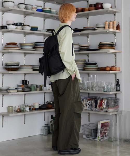 ln fortis(ロンフォルティス)の「ln foris - オーバーサイズブロードシャツ(シャツ/ブラウス・メンズ・ブルー/ミント/ホワイト・SMALL/MEDIUM)」の7枚目の写真