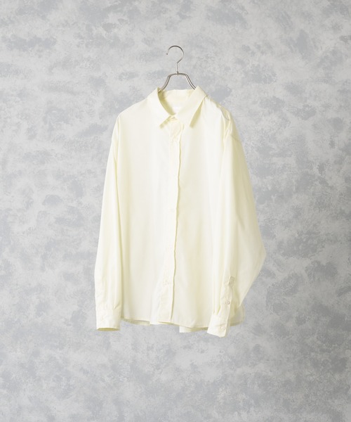 ln fortis(ロンフォルティス)の「ln foris - オーバーサイズブロードシャツ(シャツ/ブラウス・メンズ・ブルー/ミント/ホワイト・SMALL/MEDIUM)」の8枚目の写真