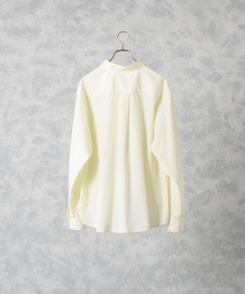 ln fortis(ロンフォルティス)の「ln foris - オーバーサイズブロードシャツ(シャツ/ブラウス・メンズ・ブルー/ミント/ホワイト・SMALL/MEDIUM)」の10枚目の写真