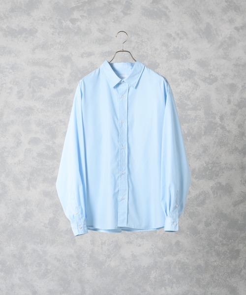 ln fortis(ロンフォルティス)の「ln foris - オーバーサイズブロードシャツ(シャツ/ブラウス・メンズ・ブルー/ミント/ホワイト・SMALL/MEDIUM)」の17枚目の写真