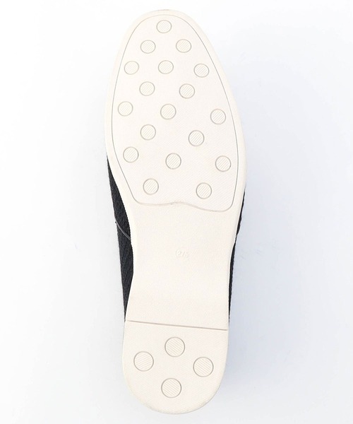 NICOLE CLUB FOR MEN（ニコルクラブフォーメン）の「ファブリックバブーシュ（スリッポン・メンズ・ネイビー系/ブラック/ライトグレー・27.5/25.5/26.5）」の6枚目の写真