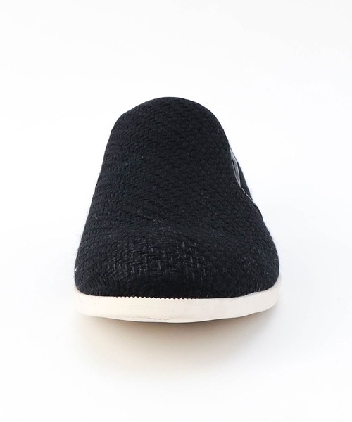 NICOLE CLUB FOR MEN（ニコルクラブフォーメン）の「ファブリックバブーシュ（スリッポン・メンズ・ネイビー系/ブラック/ライトグレー・27.5/25.5/26.5）」の8枚目の写真