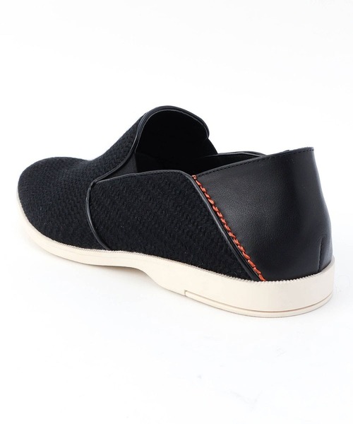 NICOLE CLUB FOR MEN（ニコルクラブフォーメン）の「ファブリックバブーシュ（スリッポン・メンズ・ネイビー系/ブラック/ライトグレー・27.5/25.5/26.5）」の11枚目の写真