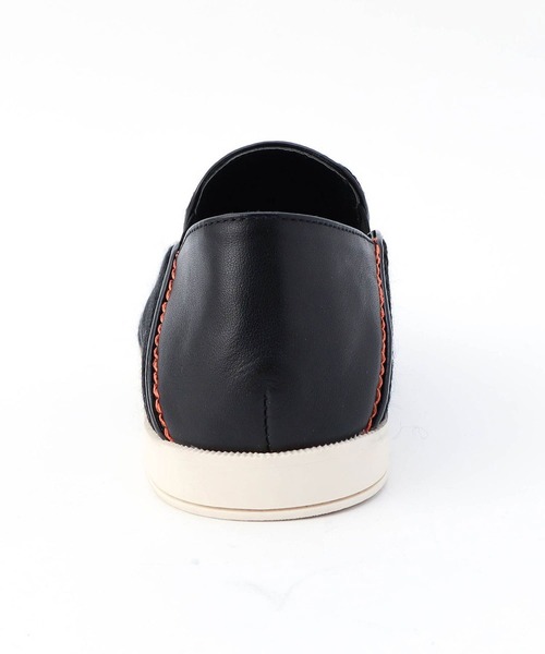 NICOLE CLUB FOR MEN（ニコルクラブフォーメン）の「ファブリックバブーシュ（スリッポン・メンズ・ネイビー系/ブラック/ライトグレー・27.5/25.5/26.5）」の12枚目の写真