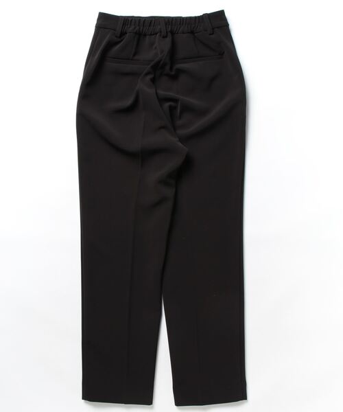 Mila Owen（ミラオーウェン）の「後ろゴムセンタープレステーパードパンツ【ウォッシャブル/手洗い可能】（スラックス・レディース・ブラック/グレー/アイボリー/ピンク・0/1/2/00）」の5枚目の写真