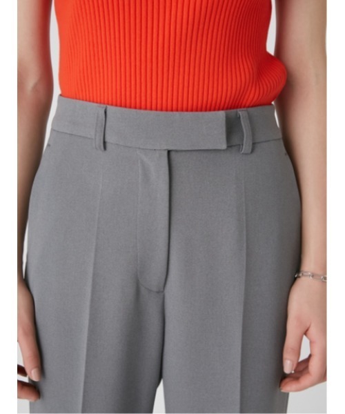 Mila Owen（ミラオーウェン）の「後ろゴムセンタープレステーパードパンツ【ウォッシャブル/手洗い可能】（スラックス・レディース・ブラック/グレー/アイボリー/ピンク・0/1/2/00）」の16枚目の写真