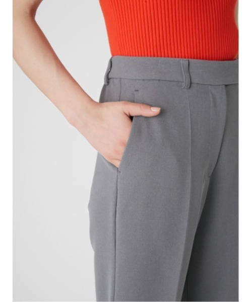 Mila Owen（ミラオーウェン）の「後ろゴムセンタープレステーパードパンツ【ウォッシャブル/手洗い可能】（スラックス・レディース・ブラック/グレー/アイボリー/ピンク・0/1/2/00）」の14枚目の写真