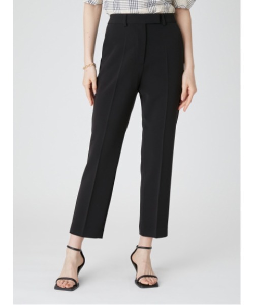 Mila Owen（ミラオーウェン）の「後ろゴムセンタープレステーパードパンツ【ウォッシャブル/手洗い可能】（スラックス・レディース・ブラック/グレー/アイボリー/ピンク・0/1/2/00）」の11枚目の写真