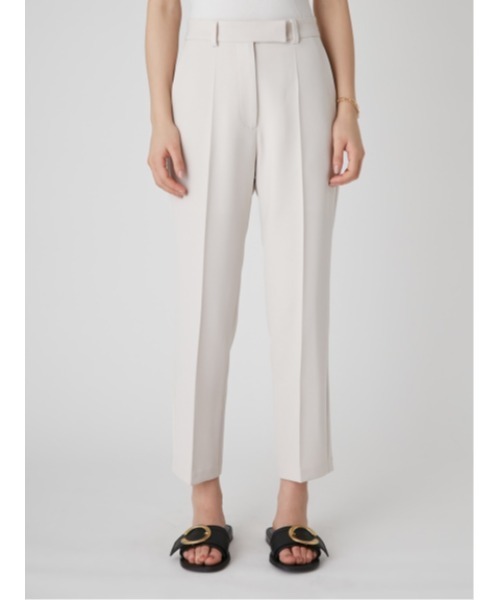 Mila Owen（ミラオーウェン）の「後ろゴムセンタープレステーパードパンツ【ウォッシャブル/手洗い可能】（スラックス・レディース・ブラック/グレー/アイボリー/ピンク・0/1/2/00）」の22枚目の写真