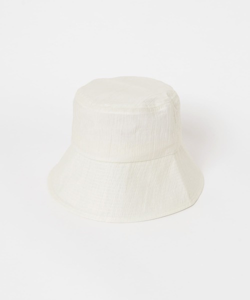 SENSE OF PLACE by URBAN RESEARCH（センスオブプレイスバイアーバンリサーチ）の「UVダウンブリムハット（ハット・レディース・アイボリー/ブラック/ブルー・ONE）」の21枚目の写真