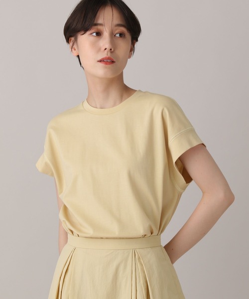 BARNYARDSTORM（バンヤードストーム）の「フレンチスリーブプルオーバー（Tシャツ/カットソー・レディース・ホワイト/ブラック/ベージュ・0/1）」の19枚目の写真