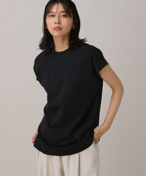 BARNYARDSTORM（バンヤードストーム）の「フレンチスリーブプルオーバー（Tシャツ/カットソー・レディース・ホワイト/ブラック/ベージュ・0/1）」の21枚目の写真