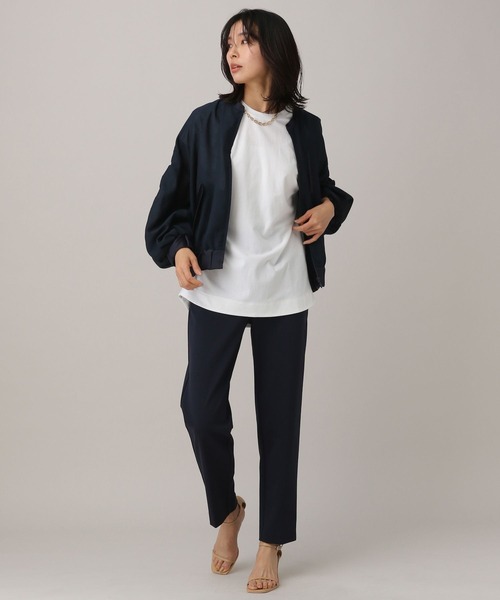 BARNYARDSTORM（バンヤードストーム）の「フレンチスリーブプルオーバー（Tシャツ/カットソー・レディース・ホワイト/ブラック/ベージュ・0/1）」の14枚目の写真