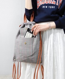 minia | フェイクレザーナップ(バックパック/リュック)