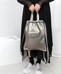 minia | フェイクレザーナップ(バックパック/リュック)