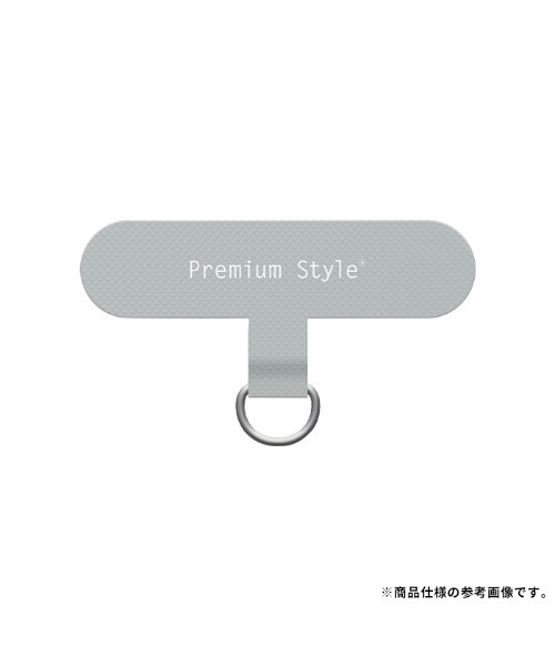 Hamee（ハミィ）の「各種スマートフォン対応 Premium Style ストラップホルダー（スマホグッズ・レディース・ホワイト/グレー/ブラック/クリア・FREE）」の3枚目の写真