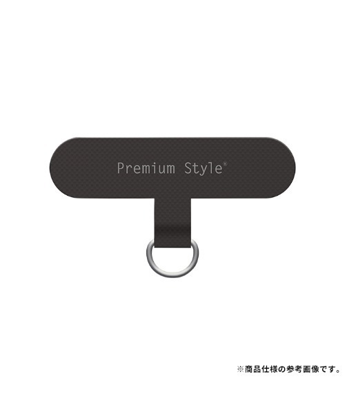 Hamee（ハミィ）の「各種スマートフォン対応 Premium Style ストラップホルダー（スマホグッズ・レディース・ホワイト/グレー/ブラック/クリア・FREE）」の2枚目の写真