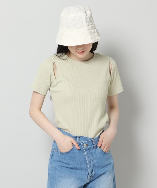 3.3 Field Trip (3.3フィールドトリップ)の「【UNISEX】3.3 Field Trip/サークルエンボスバケハ 2905746(ハット・レディース・ブラック/クリーム・FREE)」の13枚目の写真
