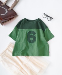 CIAOPANIC TYPY | 【KIDS】USAコットン配色ナンバリングフットボールTee(Tシャツ/カットソー)