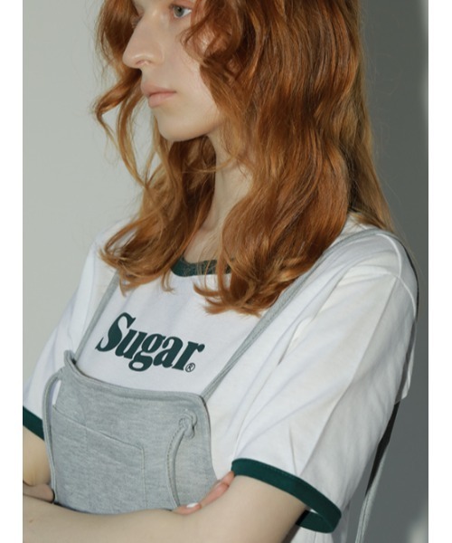 AMAIL（アマイル）の「Sugar line cloth（Tシャツ/カットソー・レディース・レッド/グリーン・FREE）」の14枚目の写真