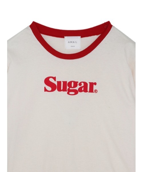 AMAIL（アマイル）の「Sugar line cloth（Tシャツ/カットソー・レディース・レッド/グリーン・FREE）」の22枚目の写真