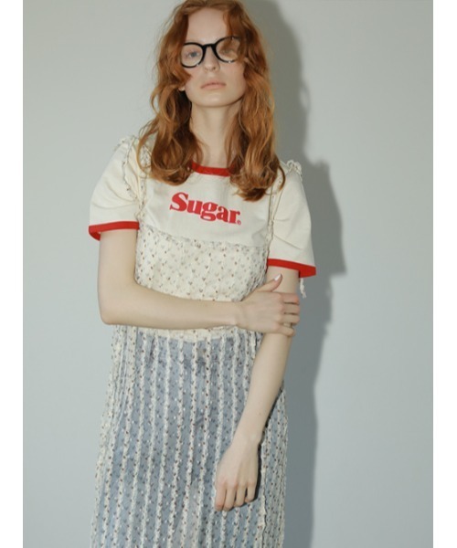 AMAIL（アマイル）の「Sugar line cloth（Tシャツ/カットソー・レディース・レッド/グリーン・FREE）」の11枚目の写真