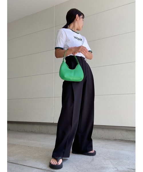 AMAIL（アマイル）の「Sugar line cloth（Tシャツ/カットソー・レディース・レッド/グリーン・FREE）」の3枚目の写真