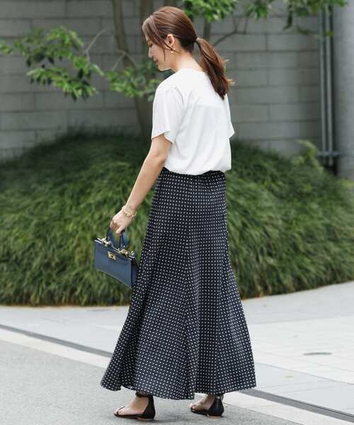 COMME des GARÇONS ポルカドット フレアスカート URBAN RESEARCH（アーバンリサーチ）の「ポルカドットフレアスカート