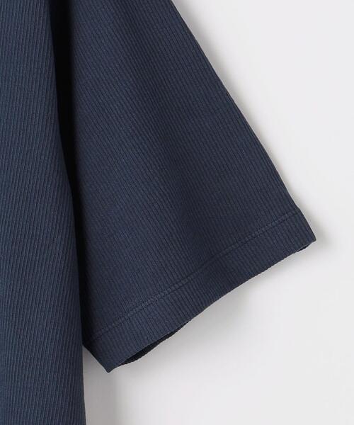 green label relaxing（グリーンレーベルリラクシング）の「サッカー カッタウェイ ポロシャツ（ポロシャツ・メンズ・ネイビー/ライトブルー/ダークグレー・M/L/XL/S）」の15枚目の写真