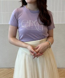 EIMY ISTOIRE | eimyロゴパールTシャツ(Tシャツ/カットソー)