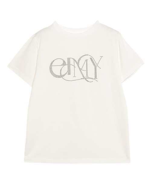 EIMY ISTOIRE(エイミーイストワール)の「eimyロゴパールTシャツ(Tシャツ/カットソー・レディース・その他/ブラック/ラベンダー/ベージュ/ホワイト/ピンク/サックスブルー・FREE)」の12枚目の写真