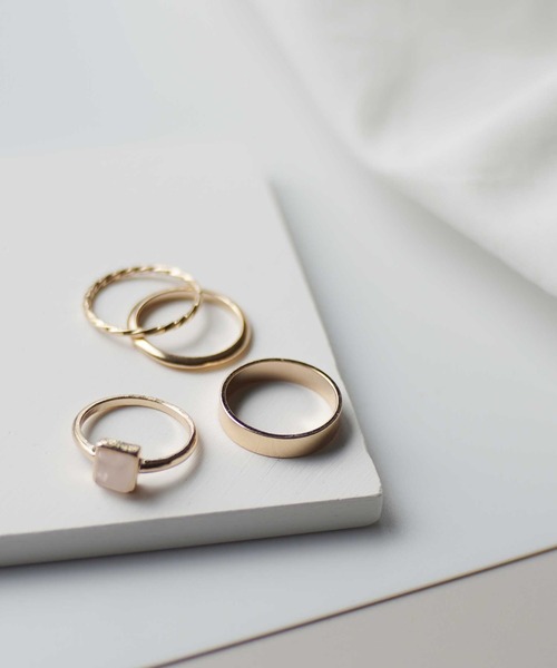 dictionary（ディクショナリー）の「ヴィンテージライク セット リング 【 DICTIONARY / ディクショナリー 】（リング・レディース・シルバー/ゴールド/シルバー系2/シルバー系3/ゴールド系1/ゴールド系2/ゴールド系3/ゴールド系4・FREE）」の6枚目の写真