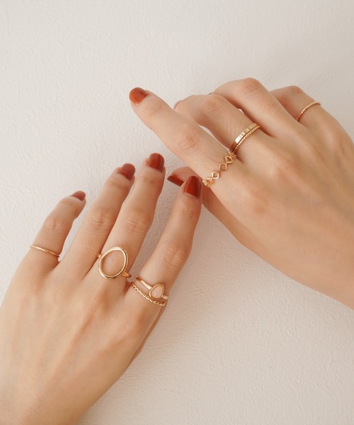 dictionary（ディクショナリー）の「ヴィンテージライク セット リング 【 DICTIONARY / ディクショナリー 】（リング・レディース・シルバー/ゴールド/シルバー系2/シルバー系3/ゴールド系1/ゴールド系2/ゴールド系3/ゴールド系4・FREE）」の10枚目の写真