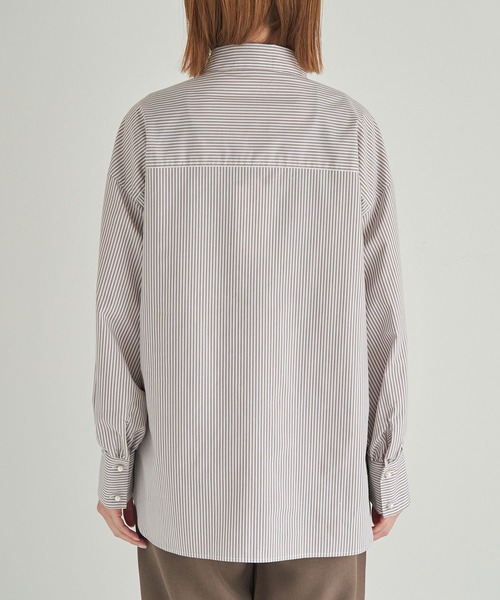 ROPE' PICNIC（ロペピクニック）の「洗える/パールシャツ（シャツ/ブラウス・レディース・ベージュ系その他/ワイン・38）」の7枚目の写真