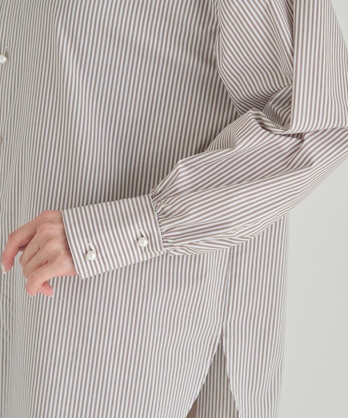 ROPE' PICNIC（ロペピクニック）の「洗える/パールシャツ（シャツ/ブラウス・レディース・ベージュ系その他/ワイン・38）」の12枚目の写真