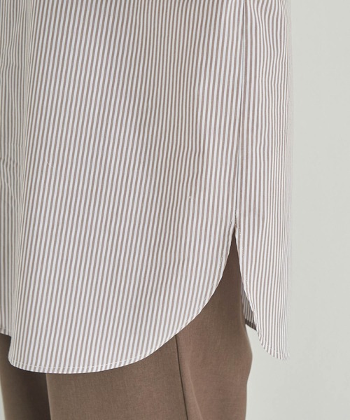 ROPE' PICNIC（ロペピクニック）の「洗える/パールシャツ（シャツ/ブラウス・レディース・ベージュ系その他/ワイン・38）」の11枚目の写真