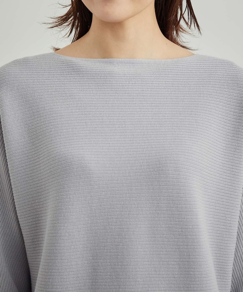 ROPE' PICNIC（ロペピクニック）の「7分袖パールドルマンニット（ニット/セーター・レディース・ブルー系その他4/ブラック/ボルドー/ラベンダー/グレー系その他・38/40）」の9枚目の写真